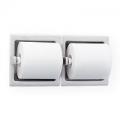 Dual Roll Recessed Toilet Tissue Dispenser